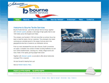 Tablet Screenshot of bournegroup.co.uk